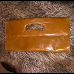 Tan HOBO Clutch